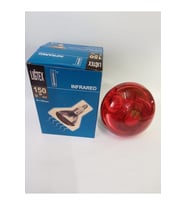 Yüksek Verimli 150W Infrared Isıtıcı Lamba, Güçlü ve Ekonomik Isıtma (Krem)