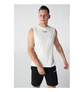 Hummel Hmldrake Tank Top Beyaz Erkek Atlet 911796-9003