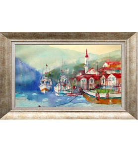 GÜMÜŞ ÇERÇEVELİ TABLO N634