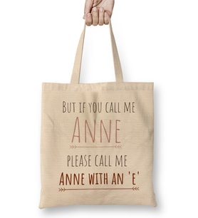 Please Call Me Anne With An e Bez Çanta Uzun Saplı