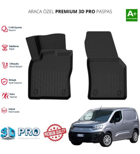 DOBLO PANELVAN ARACA ÖZEL 3D PASPAS 2023 2024 2025 2026