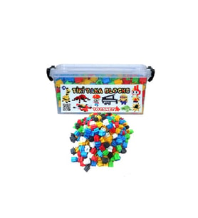 Toysnet 200 Parça Tiki Taka Blok 9133 (Çok Renkli-Renksız)