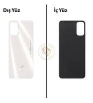 Reeder S19 Max Pro S Beyaz Arka Kapak Arka Cam Batarya Kapağı Lazer Kesim Kapak Pil Kapağı Back Cover