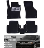 AUDİ A4 SEDAN (1994-2001) Uyumlu EVA Paspas Tam Set–Araca Özel,Su Geçirmez,Kolay Montaj