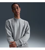 Nike M NK CLUB BB CREW Gri Erkek Sweatshirt FN3886-063