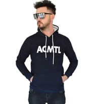 Erkek Lacivert Kapüşonlu Sweatshirt  ACMTL BGL-ST02360