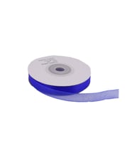 Organze Kurdele 20 MM (22 Metre)  Saks Mavi