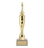 ODAK KUPA - Figürlü Kupalar - Satranç Figürlü Kupalar FG-027 B - 42 cm