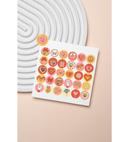 Smile Thank You Paketleme Teşekkür Stickers Çıkartma PYTKSTK078