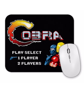 Videogames Player Select Cobra Mouse Pad