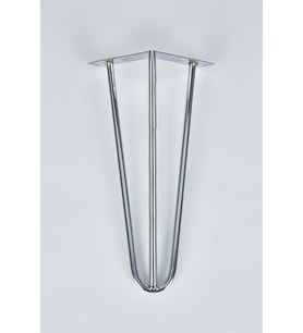 Lüx Metal Çok Amaçlı Ayak, Koltuk, Tv Ünitesi, Robot Süpürgeye Uygun 30 CM (Krom)