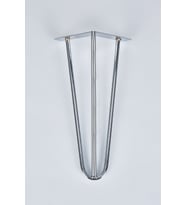 Lüx Metal Çok Amaçlı Ayak, Koltuk, Tv Ünitesi, Robot Süpürgeye Uygun 30 CM (Krom)