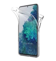 Samsung Galaxy S20 FE 360 Kılıf Şeffaf Ön Arka Korumalı Silikon