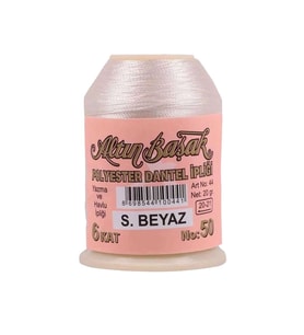Altınbaşak Oya ve Dantel İpi 20 gr - Royaleks - No: Ş.BEYAZ