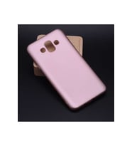 Samsung Galaxy J7 Duo Uyumlu Kılıf Zore Premier Silikon Kapak (Rose Gold Altın)