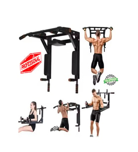 3in1 Büyük Duvara Monte Duvar Barfiks Dips Pull-up Biceps Spor Egzersiz Barfix Aleti Fitness Barı
