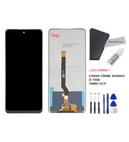 Tecno Pova Uyumlu Lcd Ekran Dokunmatik Servis Lcd + B-7000 + TAMİR SETİ