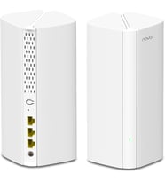 TENDA NOVA MX12 (2-PACK) AX3000 2976 MBPS 2.4 GHZ & 5 GHZ MESH WIFI 6 INDOOR ACCESS POİNT/ROUTER