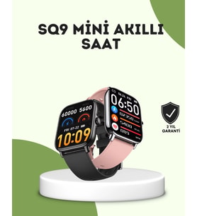 Amoled Titreşimli Bildirimli Akıllı Saat