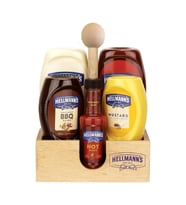 Hellmannss Hellmann's 5'li Sos Paketi ve Ahşap Stand