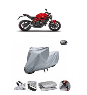 Ducati Monster 797 Plus  Su Geçirmez Motosiklet Brandası ARKA ÇANTA UYUMLU