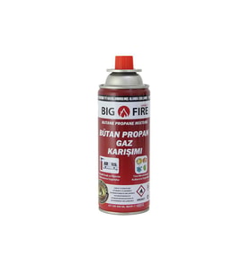 Big Fire Power 227gr Valfli Gaz Kartuşu Tekli Set