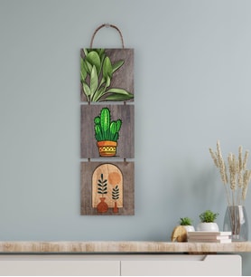 BK Gift 3 Parça İpli Ahşap Tablo Seti-61