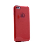 Apple iPhone 6 Uyumlu Kılıf Zore Shining Silikon (Kırmızı)