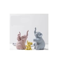 Dekorasyon Filleri Biblo Seti Yükseklik : Büyük 22cm, orta 19cm, küçük 10cm