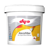 Akrofiller Dış Cephe Macunu 4,5 Kg Beyaz