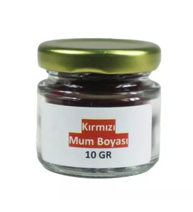 Mum Boyası Kırmızı 10 Gr