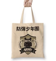 Bangtan Bts Boys Army Bez Çanta Uzun Saplı