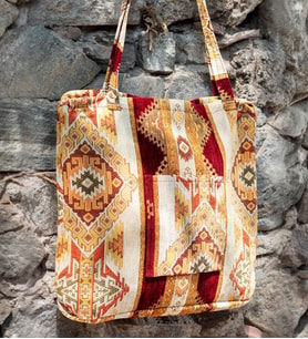 BK Gift El Yapımı Otantik Türk Kilim Omuz Çantası -3, Günlük, Kitap, Tablet, Plaj ve Seyahat Çantası