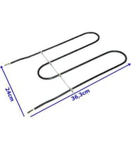 Luxell - Kumtel Marka M Tipi Fırın Rezistansı 800Watt (Metal)