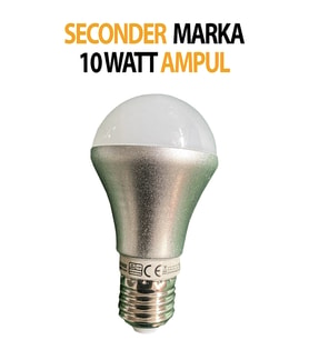 Led 10 Watt Tasarruflu Ampul (Doğal Beyaz)