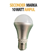 Led 10 Watt Tasarruflu Ampul (Doğal Beyaz)