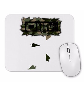 Logo Dıım floral Camuflado Mouse Pad