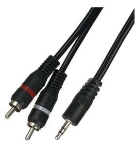 TUNEX 3,5 mm Erkek 2 X RCA Erkek 10 Mt Kablo