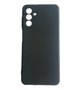 Galaxy A04s Ruber Case Yumusak Slikon Kilif (Siyah)