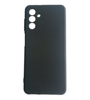Galaxy A04s Ruber Case Yumusak Slikon Kilif (Siyah)