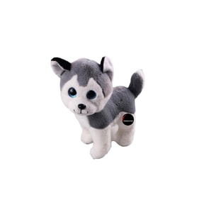 Havlayan Ayakta Durabilen Sesli Köpek Peluş Oyuncak Uyku Arkadaşı Hediyelik Peluş 35 cm (Çok Renkli)