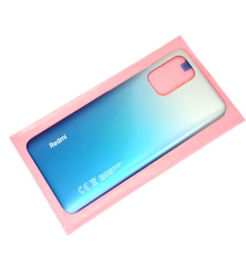 Xiaomi Redmi Note 10S Arka Pil Batarya Kapağı Mavi