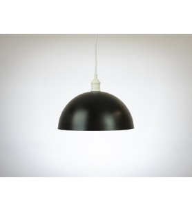 RİOLİGHT RETRO31,RUSTİK,VİNTAGE MUTFAK,ODA,SALON,CAFE İÇİN SİYAH TEKLİ METAL SARKIT AVİZE ÇAP:40CM