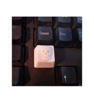 Kafatası  Standart  CherryMX KeyCap Klavye Tuşu Kurukafa