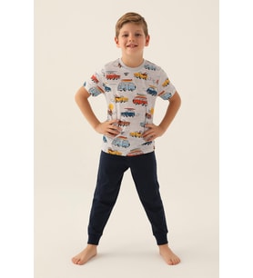 Roly Poly 3358 Surf's Up Erkek Çocuk Pijama Takımı