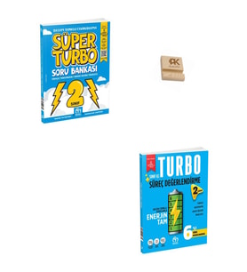 Model 2. Sınıf Süper Turbo Tüm Dersler Soru Bankası ve Süreç Denemeleri + Telefon Standı