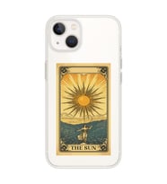 Iphone 14 Plus Uyumlu The Sun Tarot Tasarımlı Şeffaf Telefon Kılıfı