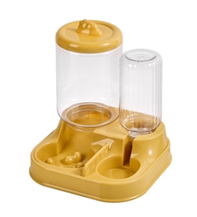 ShopyTech Otomatik Kedi Köpek Mama ve Su Kabı  2,8 Litre Kuru Mama Haznesi 1 Litre Otomatik Su Dağıt