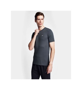Lescon 24S-1294-24B Erkek Kısa Kollu T-Shirt  - 24S-1294-24B - Beyaz (Antrasit)