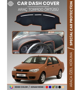 FİAT ALBEA (2005-2012) Torpido Örtüsü Ön Göğüs Torpido Koruma Tam Uyum Çatlamayı Önler Kolay Montaj